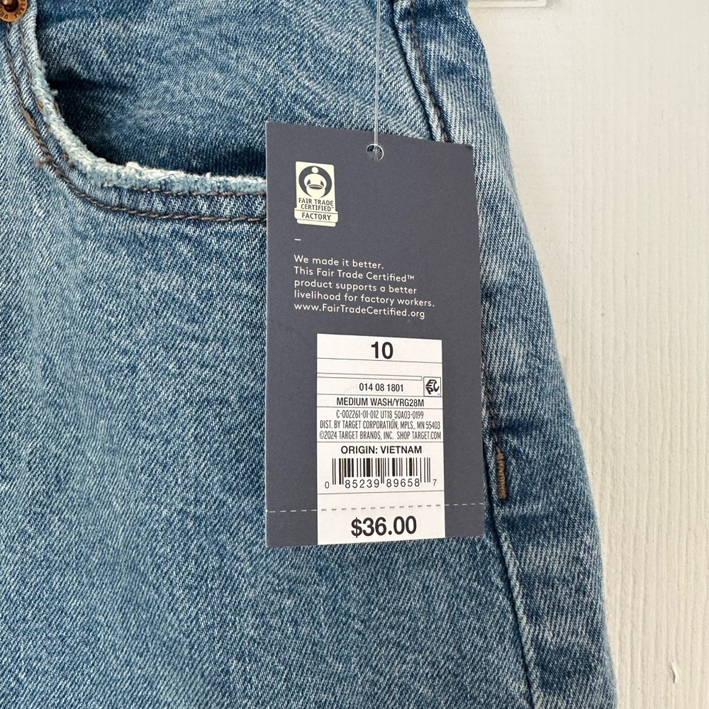 Universal Thread Light Blue Denim Skirt - Picture 3 of 9
